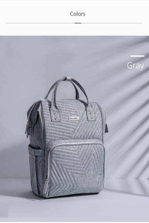 Modern Quilted Diaper Bag Backpack - The Little Big Store