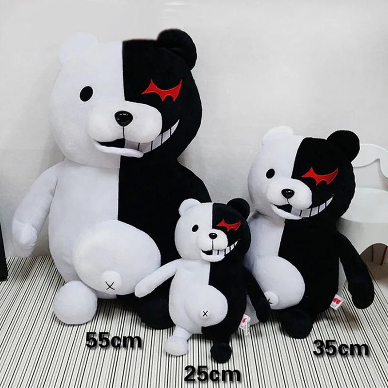 Monokuma Madness: Super Soft Danganronpa Plush Toy Duo for the Ultimate Birthday Gift! 🐻🎉