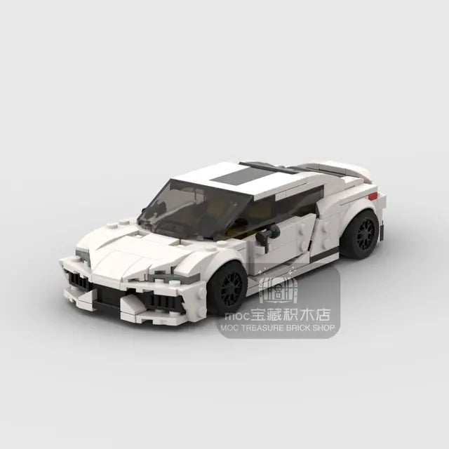 One Racing Sports Car Brick Toys - The Little Big Store