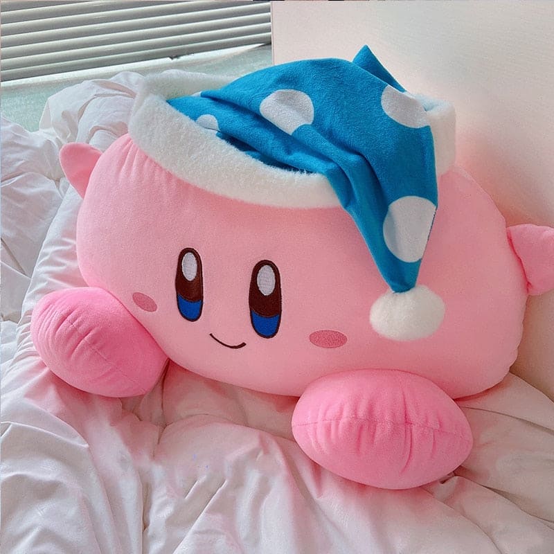 Kirby CuddleDream™: Pink Plush Doll with Cozy Pillow Companion 💤✨