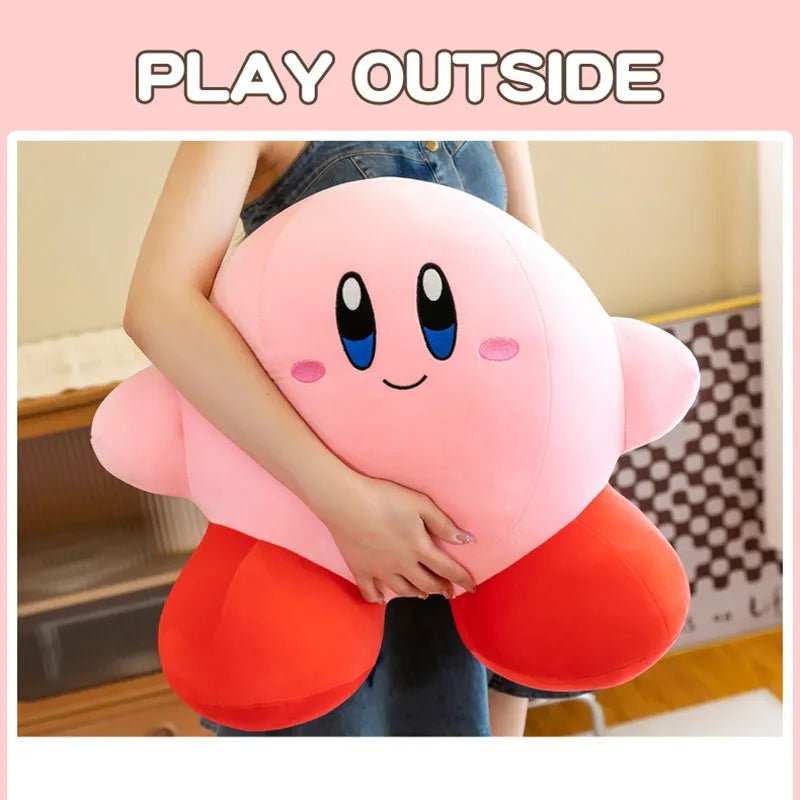 Pink Fluff: Anime Star Kirby Plush - Your Soft, Cuddly Room Companion and Perfect Children's Gift!