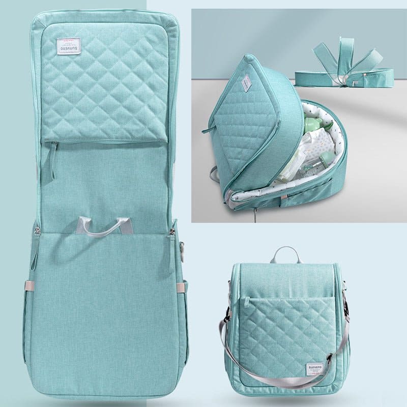 Portable Baby Diaper Bag Backpack with Changing Pad - The Little Big Store