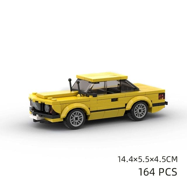 šļø Rev Up the Fun: Model Sport Brick Building Block Car Toy š - The Little Big Store