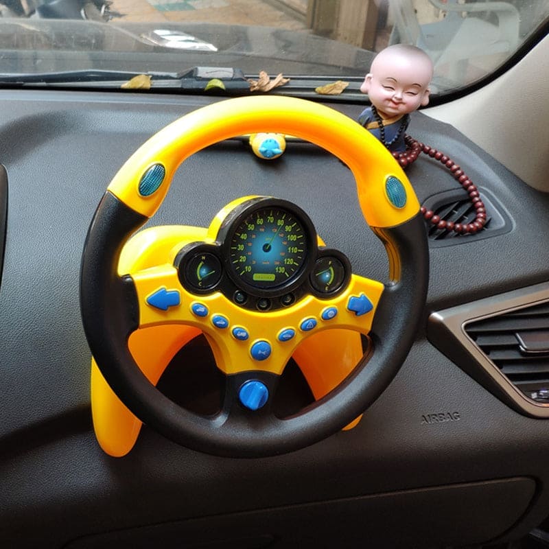 Revved Up Fun: Simulation Steering Wheel Toy