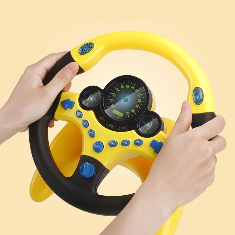 Revved Up Fun: Simulation Steering Wheel Toy