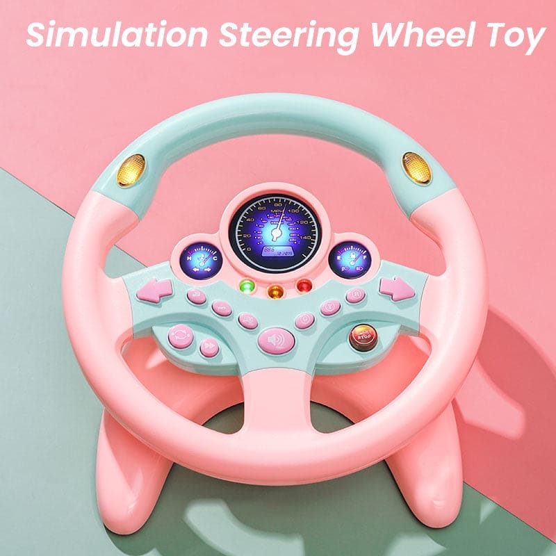 Revved Up Fun: Simulation Steering Wheel Toy
