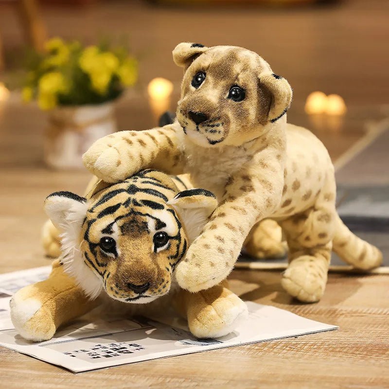 Roaring with Realism: Simulation Lion, Tiger, and Leopard Plush Toys