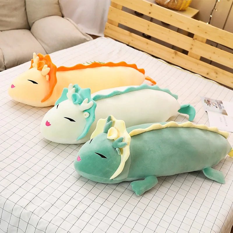 Roaringly Adorable 80cm-120cm Dragon Plush: Your Perfect Dino Cuddle Companion!