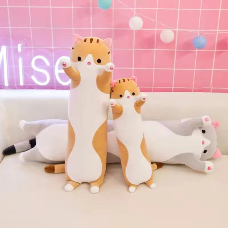 Snuggle Up with Cuteness: New Arrive 50cm Cute Soft Long Cat Boyfriend Plush Toy