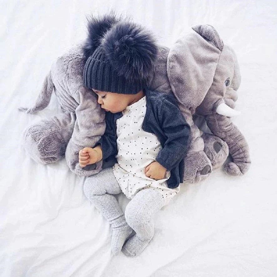 🐘 Cuddlephant™ – Soft Elephant Pillow for Snuggles & Sweet Dreams 💖🛏️