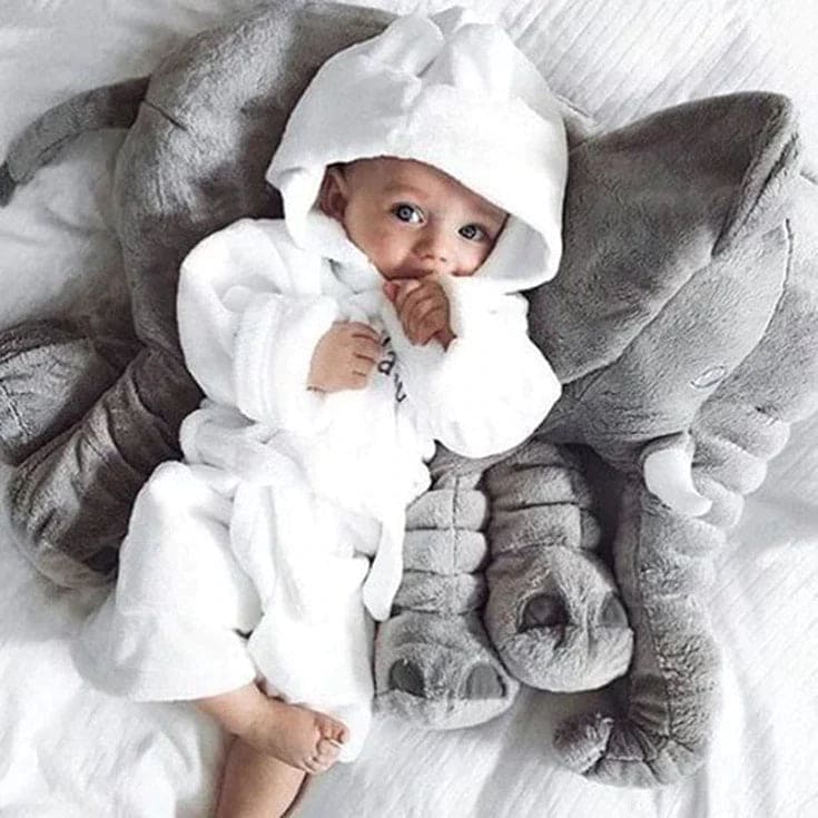 🐘 Cuddlephant™ – Soft Elephant Pillow for Snuggles & Sweet Dreams 💖🛏️