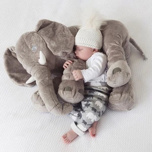 🐘 Cuddlephant™ – Soft Elephant Pillow for Snuggles & Sweet Dreams 💖🛏️