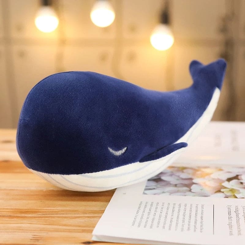 π³ WhimsyWhale: SnuggleBuddy Soft Blue Whale Plush β Cuddle-Sized Ocean Charm! π