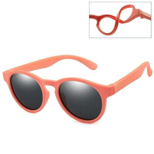 🕶️ SunSafe Explorers™ – Polarized Round Sunglasses for Cool Kids ☀️🧒