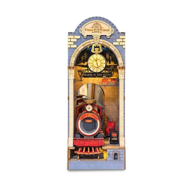 Tiny Tales: Wooden Miniature Dollhouse Book