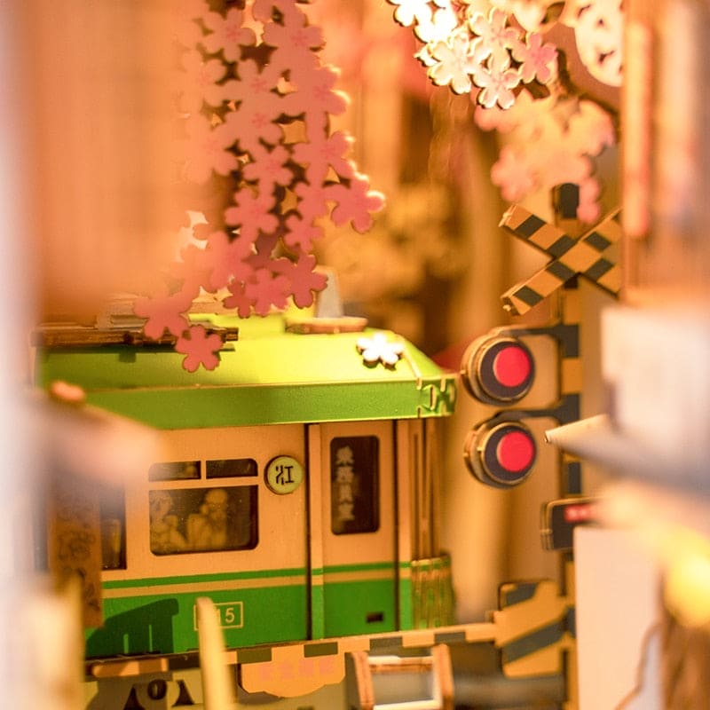 Tiny Tales: Wooden Miniature Dollhouse Book