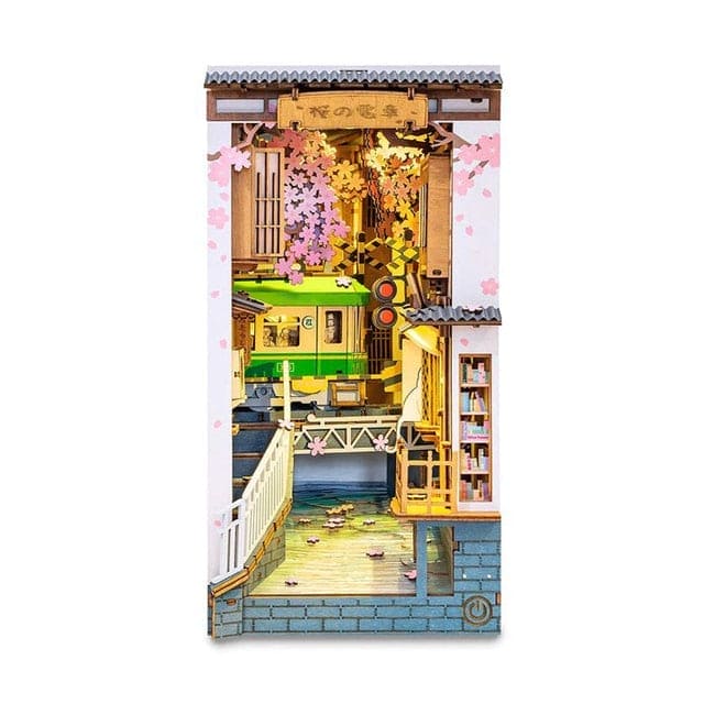 Tiny Tales: Wooden Miniature Dollhouse Book