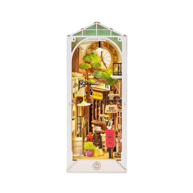Tiny Tales: Wooden Miniature Dollhouse Book