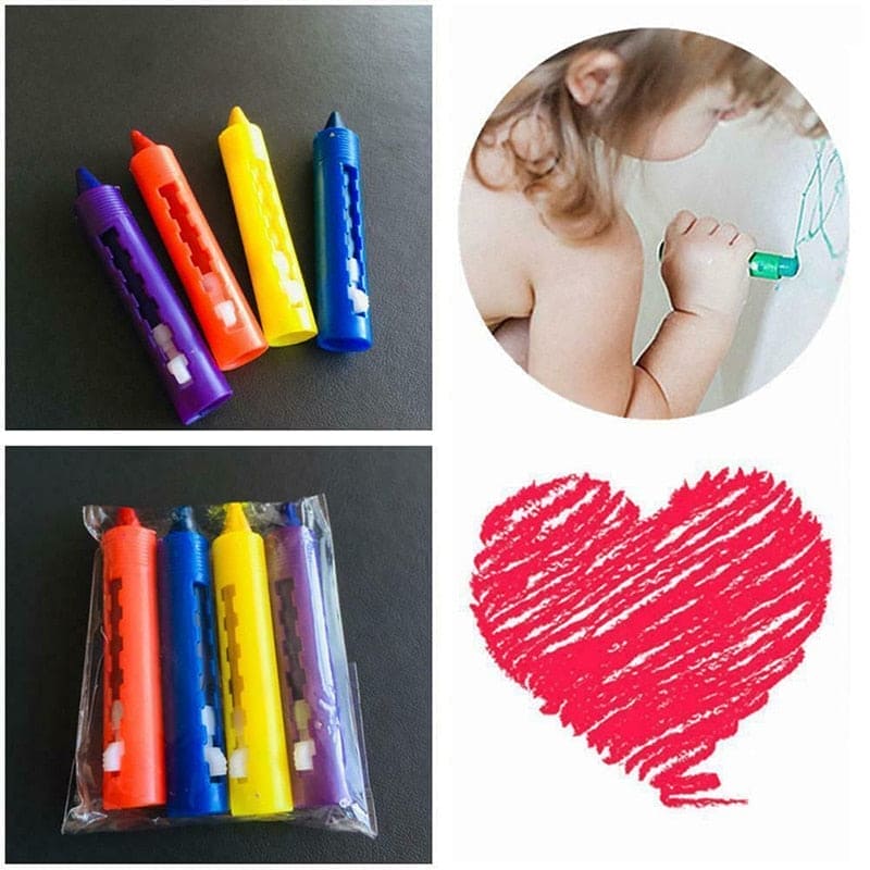 🌈 ColorSplash™ Washable Crayons – Mess-Free Magic for Creative Kids 🎨🖍️✨