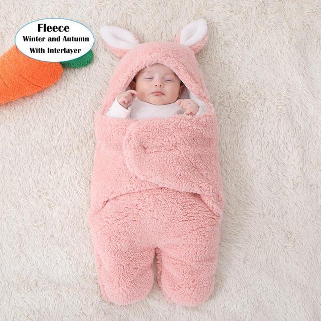 SnuggleSack™ Winter Baby Sleep Sack – Cozy Wearable Blanket for Newborns