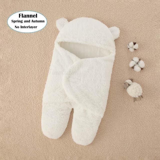 SnuggleSack™ Winter Baby Sleep Sack – Cozy Wearable Blanket for Newborns