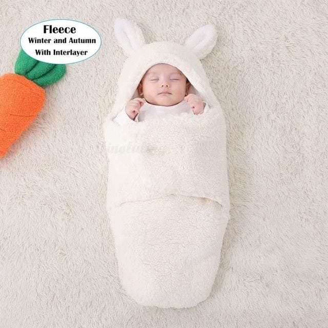SnuggleSack™ Winter Baby Sleep Sack – Cozy Wearable Blanket for Newborns