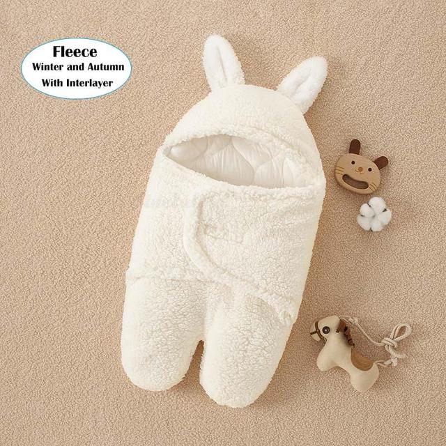 SnuggleSack™ Winter Baby Sleep Sack – Cozy Wearable Blanket for Newborns
