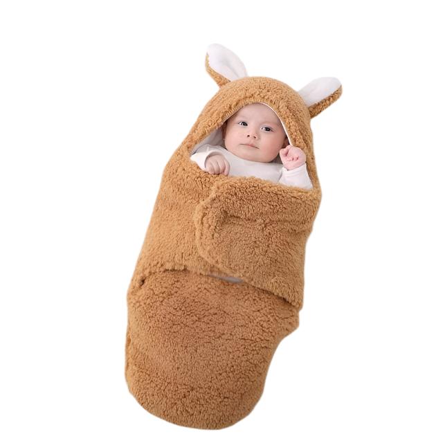 SnuggleSack™ Winter Baby Sleep Sack – Cozy Wearable Blanket for Newborns