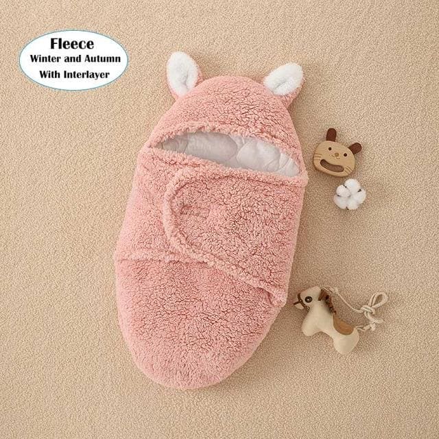 SnuggleSack™ Winter Baby Sleep Sack – Cozy Wearable Blanket for Newborns