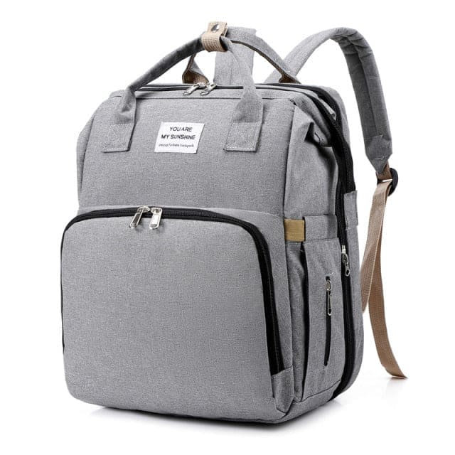 💤 Your Baby’s Dream Haven: Ultimate Portable Bed & Diaper Bag Combo! 🎒🍼