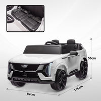 2-Seater Ride on Truck, 12V 10AH Cadillac Escalade IQ 2025 Kids Electric Ride-On Car - The Little Big Store