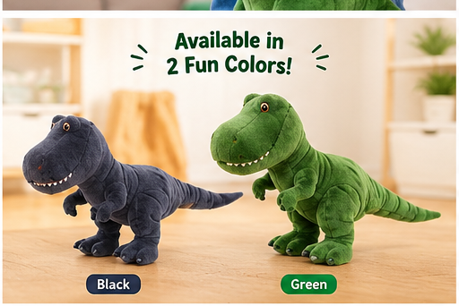 T-Rex Buddy™ – Ultra-Soft Plush Dinosaur Toy for Kids