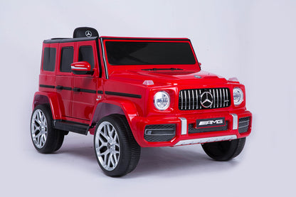 licensed Mercedes-Benz G63 Kids Ride On Car,kids Electric Car with Remote Control 12V licensed children car Motorized Vehicles for Girls,Boys,gift , Music, Horn, Spring Suspension, Safety Lock - The Little Big Store