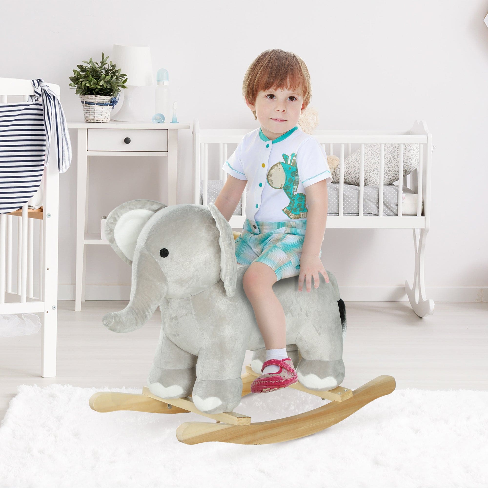 RockaPhant™ – The cuddly elephant that rocks and roars!