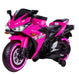 kids motorcycle,12V motorcycle for kids 3 4 5 6 years Boys Girls 12v7ah kids motorcycle ride on toy with Training Wheels/manual throttle/ drive by hand /Lighting wheels - The Little Big Store