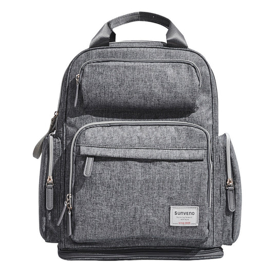 🎒 FlexiNest™ Expandable Diaper Backpack 🍼 – Smart Storage, Stylish Design & Built for On-the-Go Parenting
