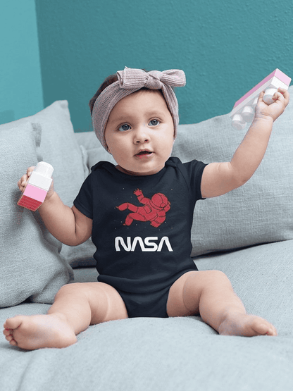 Nasa Astronaut Silhouette Bodysuit -NASA Designs - The Little Big Store