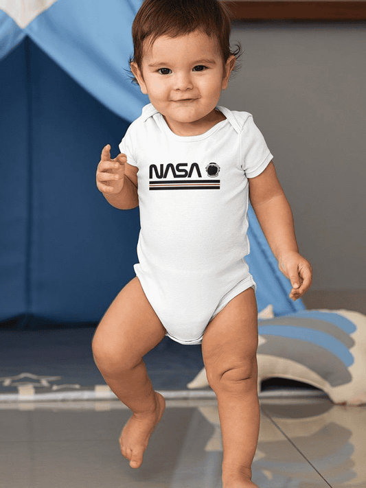 Nasa Helmet Banner Bodysuit -NASA Designs - The Little Big Store