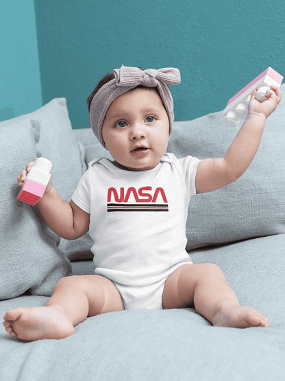 Nasa Classic Banner Bodysuit -NASA Designs - The Little Big Store
