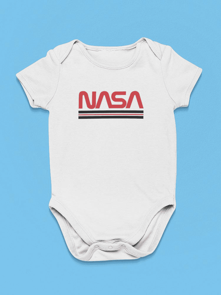 Nasa Classic Banner Bodysuit -NASA Designs - The Little Big Store