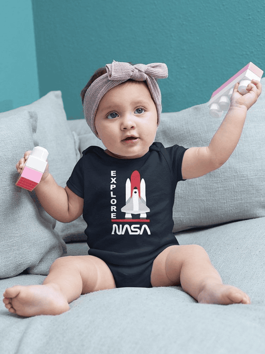 Nasa Shuttle Explore Bodysuit -NASA Designs - The Little Big Store