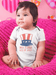 My First 4th Of July Art Bodysuit -SmartPrintsInk Designs - The Little Big Store