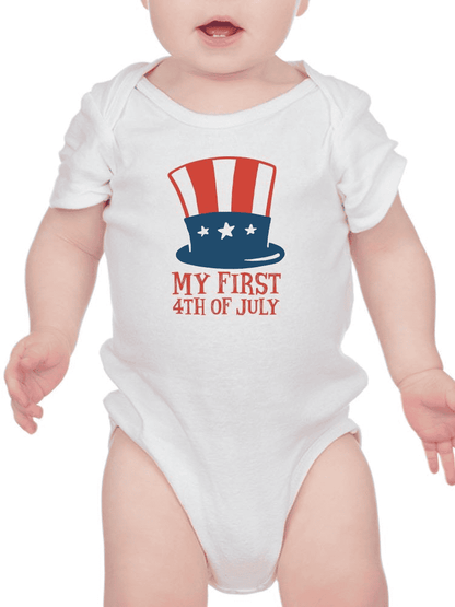 My First 4th Of July Art Bodysuit -SmartPrintsInk Designs - The Little Big Store