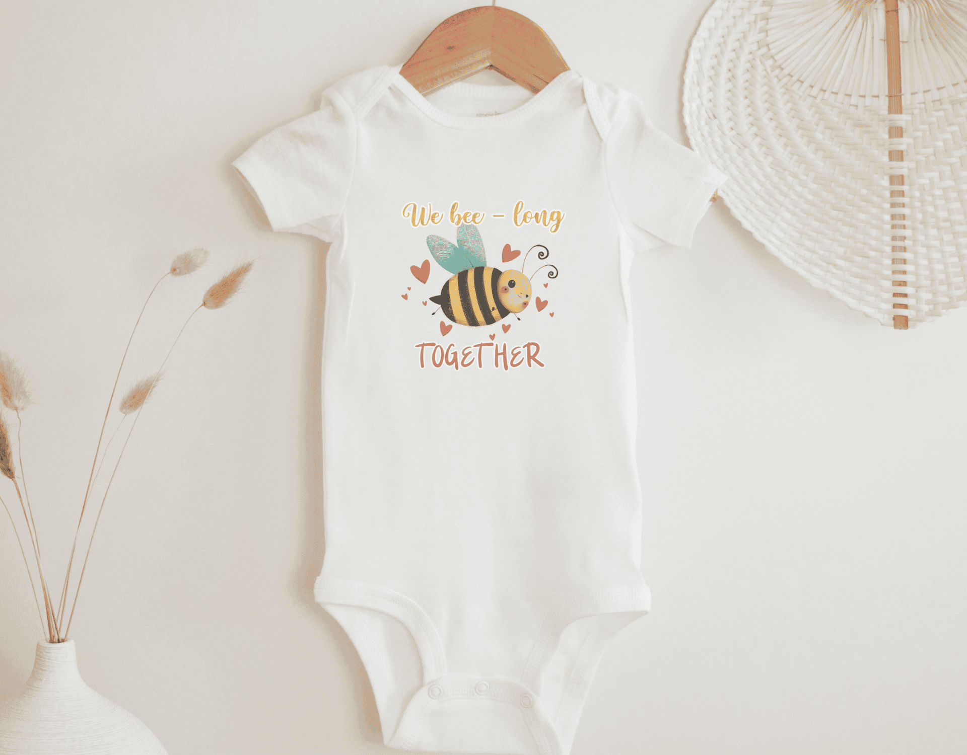 Wee Bee Long Together Bodysuit - The Little Big Store