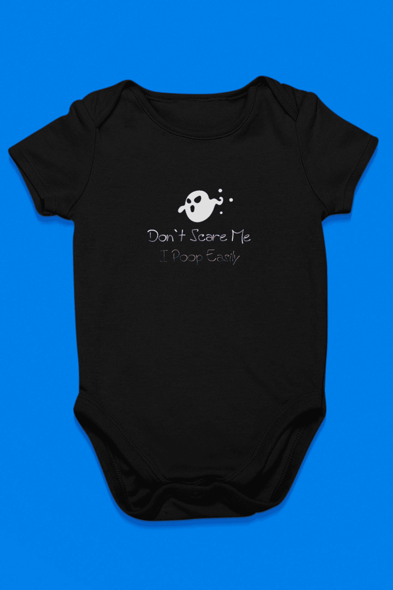 Don't Scare Me I Poop Bodysuit -SmartPrintsInk Designs - The Little Big Store