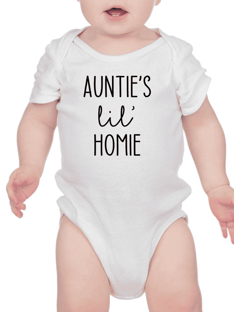 Auntie's Lil' Homie Bodysuit Baby's -GoatDeals Designs - The Little Big Store