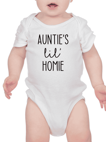 Auntie's Lil' Homie Bodysuit Baby's -GoatDeals Designs - The Little Big Store