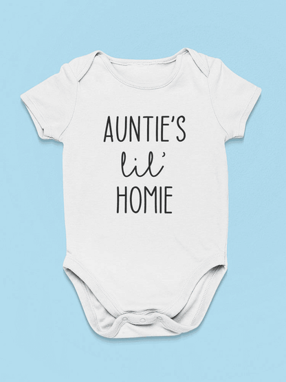 Auntie's Lil' Homie Bodysuit Baby's -GoatDeals Designs - The Little Big Store