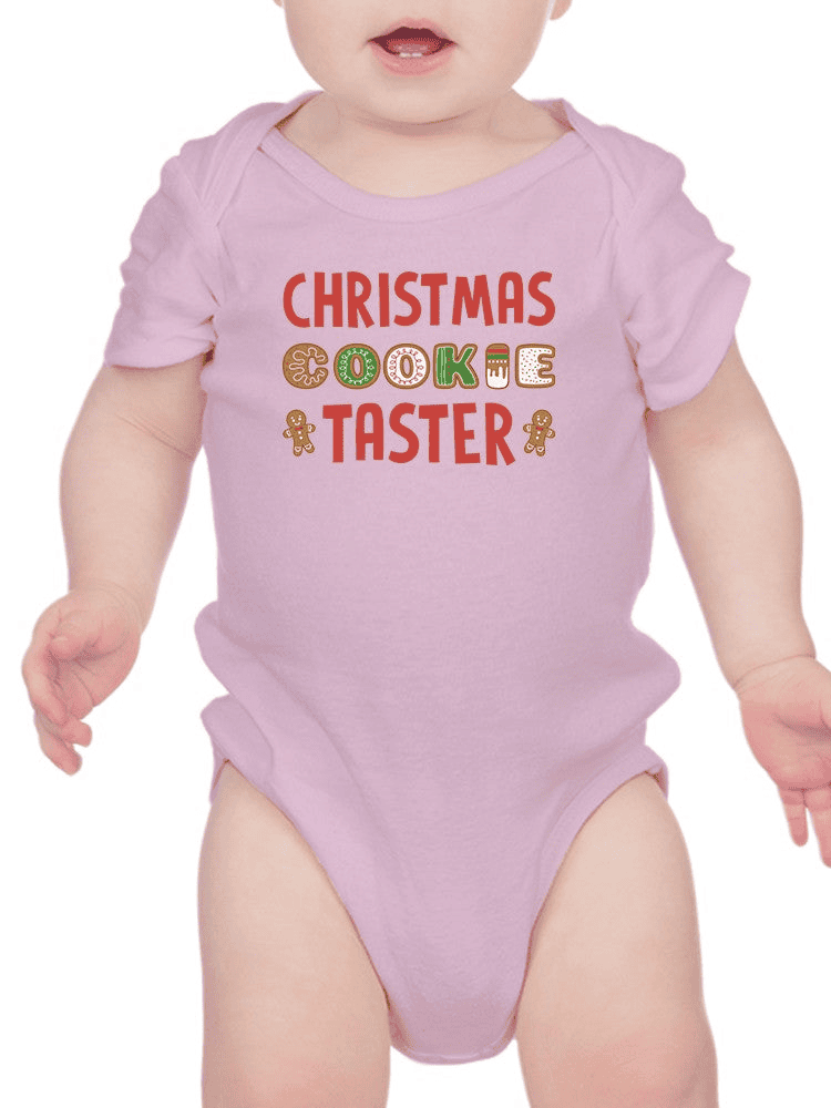 Christmas Cookie Taster! Bodysuit -SmartPrintsInk Designs - The Little Big Store