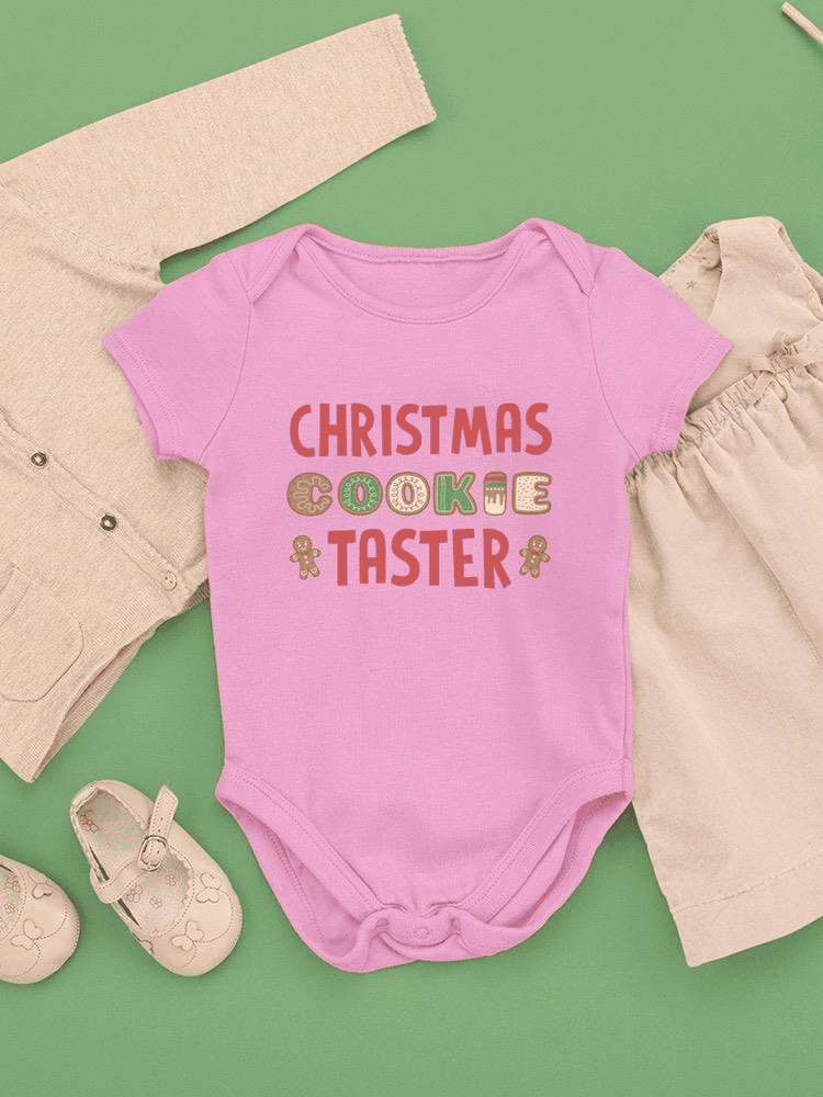 Christmas Cookie Taster! Bodysuit -SmartPrintsInk Designs - The Little Big Store